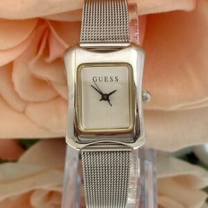 Vintage 1995 Guess Ladies Watch with Adjustable Mesh Band